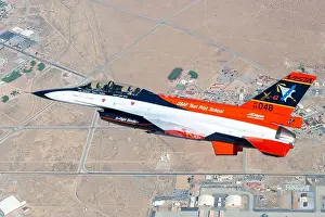 Us Navy Prints: The variable In-flight Simulator Aircraft (VISTA) flies in the skies over Edwards Air Force Base
