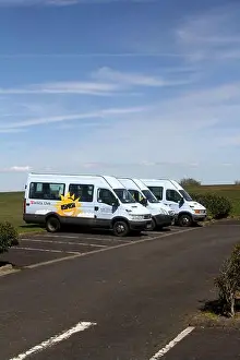 Disability Prints: Three Variety Club Iveco mini bus Sunshine coach