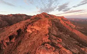 Superstition Prints: various drone images of the superstition mountains in gold canyon Arizona taken at different times of the day