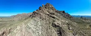 Superstition Prints: various drone images of the superstition mountains in gold canyon Arizona taken at different times of the day