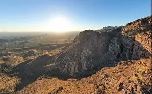 Superstition Prints: various drone images of the superstition mountains in gold canyon Arizona taken at different times of the day