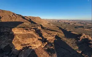 Superstition Prints: various drone images of the superstition mountains in gold canyon Arizona taken at different times of the day