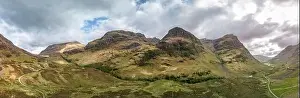 The vastness of the Glen Coe valley is on full display in this drone-captured super panorama
