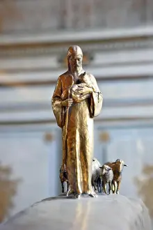 Jesus Prints: Vatican Museum: The Good Shepherd sculpture by Austrian Sculptor Rudolph Marschall