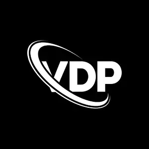 Company Vector Vectors Prints: VDP logo. VDP letter. VDP letter logo design