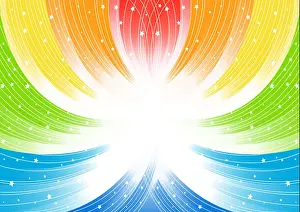 Vector abstract colorful background; clip-art