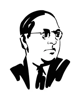 Economist Prints: Vector illustration of Indian freedom fighter Dr Babasaheb Bhimrao Ambedkar