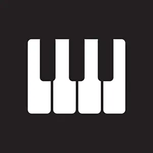 Keys Prints: Vector illustration of Piano keys