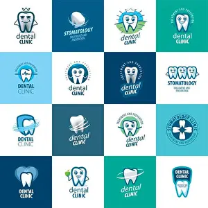 Dentistry Prints: vector logo dentistry
