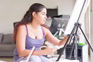 Middle Aged Woman Prints: venezuelan middle aged latin woman