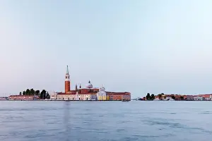 San Giorgio Maggiore Prints: Venice, Italy. The island of San Giorgio Maggiore and the eponymous Cathedra