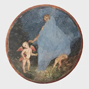 Venus Prints: Venus and Cupid ca. 1509 Pinturicchio One of twenty-two panels (14)