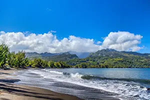 Tahiti Prints: Venus point, Tahiti island