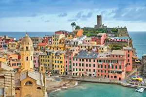 Vernazza, Cinque Terre National Park, Liguria, Italy, UNESCO