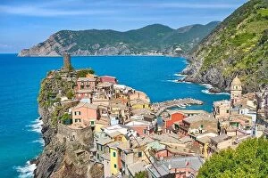 Images Dated 16th May 2016: Vernazza, Cinque Terre National Park, Liguria, Italy, UNESCO