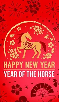 vertical banners Happy Chinese New Year 2026