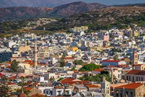Greek Island Prints: A vibrant view of Rethymnon, Crete