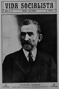 20 Xx Twentieth Century Prints: VICENTE BARRIO EN LA PORTADA DE LA REVISTA VIDA SOCIALISTA