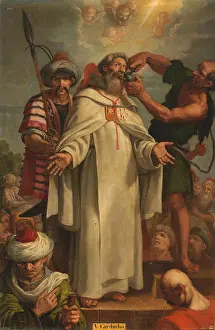 Martyrdom Prints: Vicente Carducho, Martirio de san Ramón Nonato, Museo del Prado