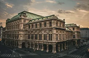 History House Prints: Vienna State Opera in a Vintage Mood - Austria
