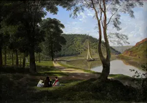 View of the Avon Gorge by Francis Danby 1822