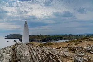 Baltimore Prints: View of the Baltimore Beacon and entrance to Baltimore Harbor in West Cork