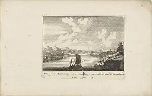 Amsterdam Prints: View of Bonn and the Zeven Mountains