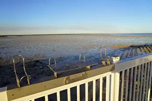 Infinity Prints: View across Brooke's Town Beach Jetty towards Mud Flats