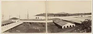 Surroundings Prints: View of the buildings, quays and surroundings of the Tanjong Pagar Dock Co