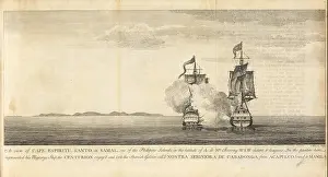 Santo Prints: A View of Cape Espiritu Santo, on Samal