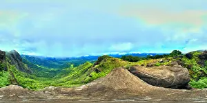 360cities Prints: View from the Cliff - Trek to Kumara Parvatha