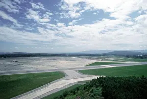 Capabilities Prints: A view of the construction site at Stewart International Airport for the C-5A Galaxy aircraft support facilities of