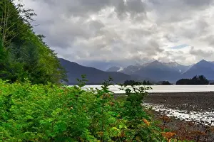 Sitka Prints: View of Crescent Bay in Sitka, Alaska