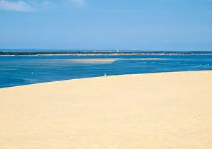 Tallest Prints: View from the Dune of Pilat, the tallest sand dune in Europe