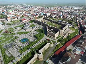 Sky Travel Prints: A view from Erzurum Castle in Erzurum, Turkey