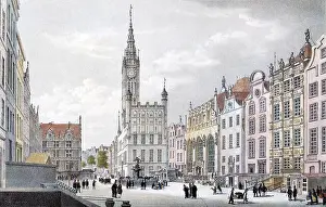 Scape Prints: View of Gdansk, Long Market square