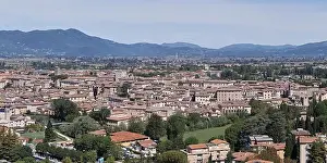 Provincial Capital Prints: view of the historic center of the city of rieti