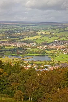 Dales Prints: View across Lower Wharfedale and Otley from the Chevin Ridge at Surprise View