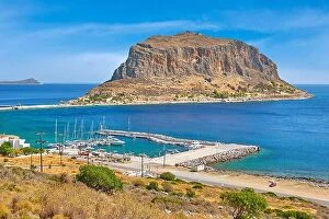 Images Dated 12th September 2017: View on Monemvasia, Peloponnese, Greece