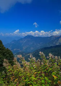 Clear Weather Prints: View of the Mountains - photographed from Jalori Pass (Himachal Pradesh, India)