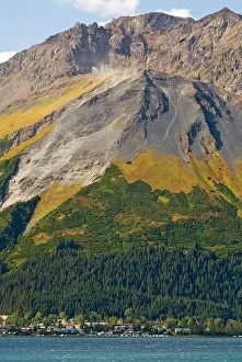 Resurrection Prints: View of Mt. Marathon and Seward