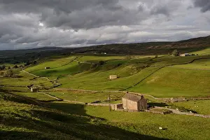Fell Prints: View from North Stainmore towards the Eden Valley and cumbria. United Kingdom