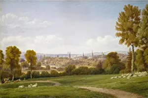 Ashmolean Museum Prints: View of Oxford from Headington, c1803-1804. Artist: William Turner