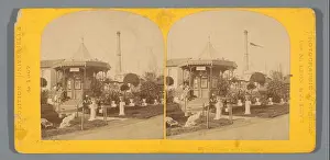 Exposition Prints: View of the Parc Français during the World Exhibition of 1867