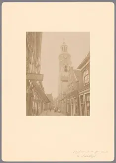 City Scape Prints: View of the Reformed Church in Blokzijl