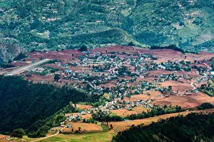 Difficult Prints: A view of Rumjatar township in Eastern Nepal