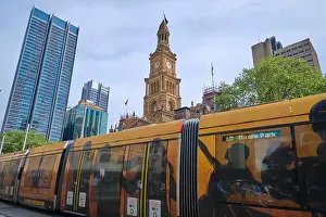 Tram Prints: View of Town Hall, Main Hall, Peace Hall