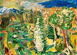 View of Vernet-les-Bains (1925) by Oskar Kokoschka (1886–1980)