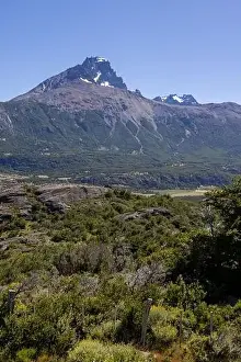 View from the viewpoint Mirador Rio Ibañez at the Carretera Austral in Patagonia, Chile
