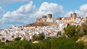 Basilicata Prints: A view of the village of Pisticci, Italy